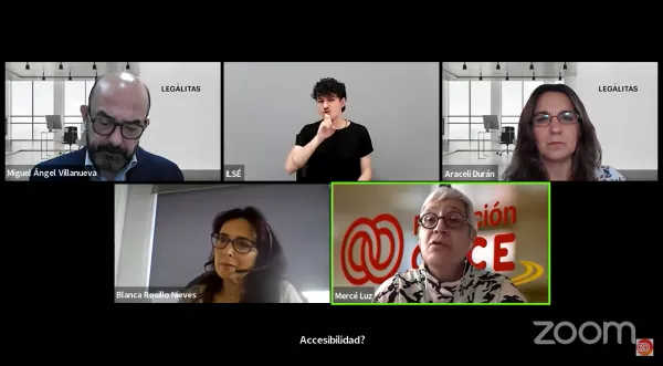 “Ocio y cultura inclusivos: Un compromiso, un reto”, segundo webinar de la Fundación Legálitas y Fundación ONCE